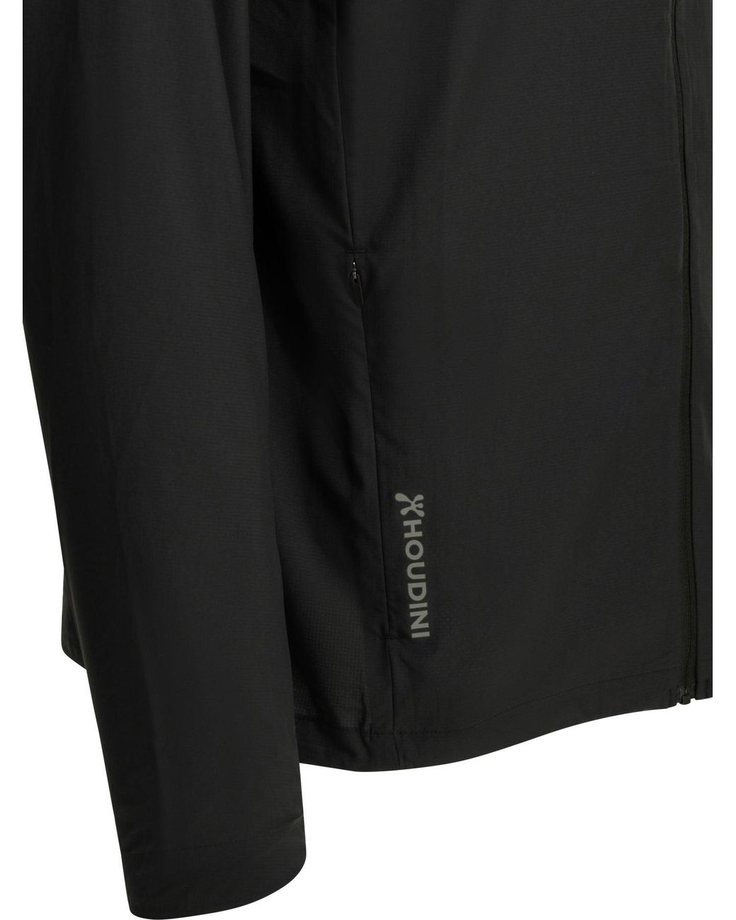 Houdini Sportswear Black "Pace Trail" Technical Jacket