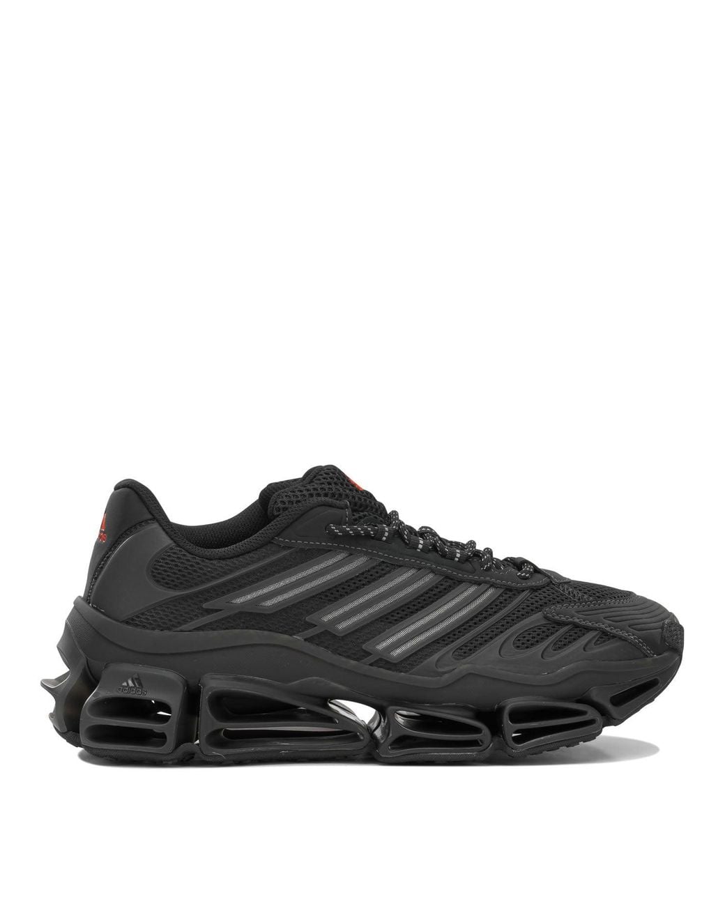 Adidas Originals Black Megaride Ag Fabric Rubber Sneakers for men