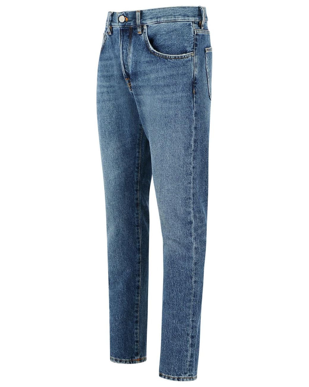 Pt05 Blue 'Breakbeat' Denim Jeans for men
