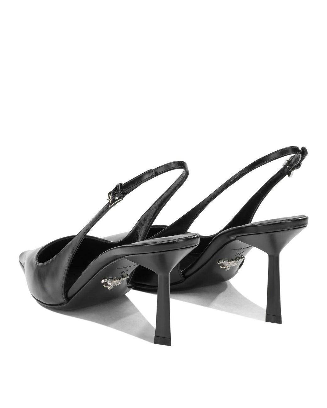Prada Black Heeled Shoes