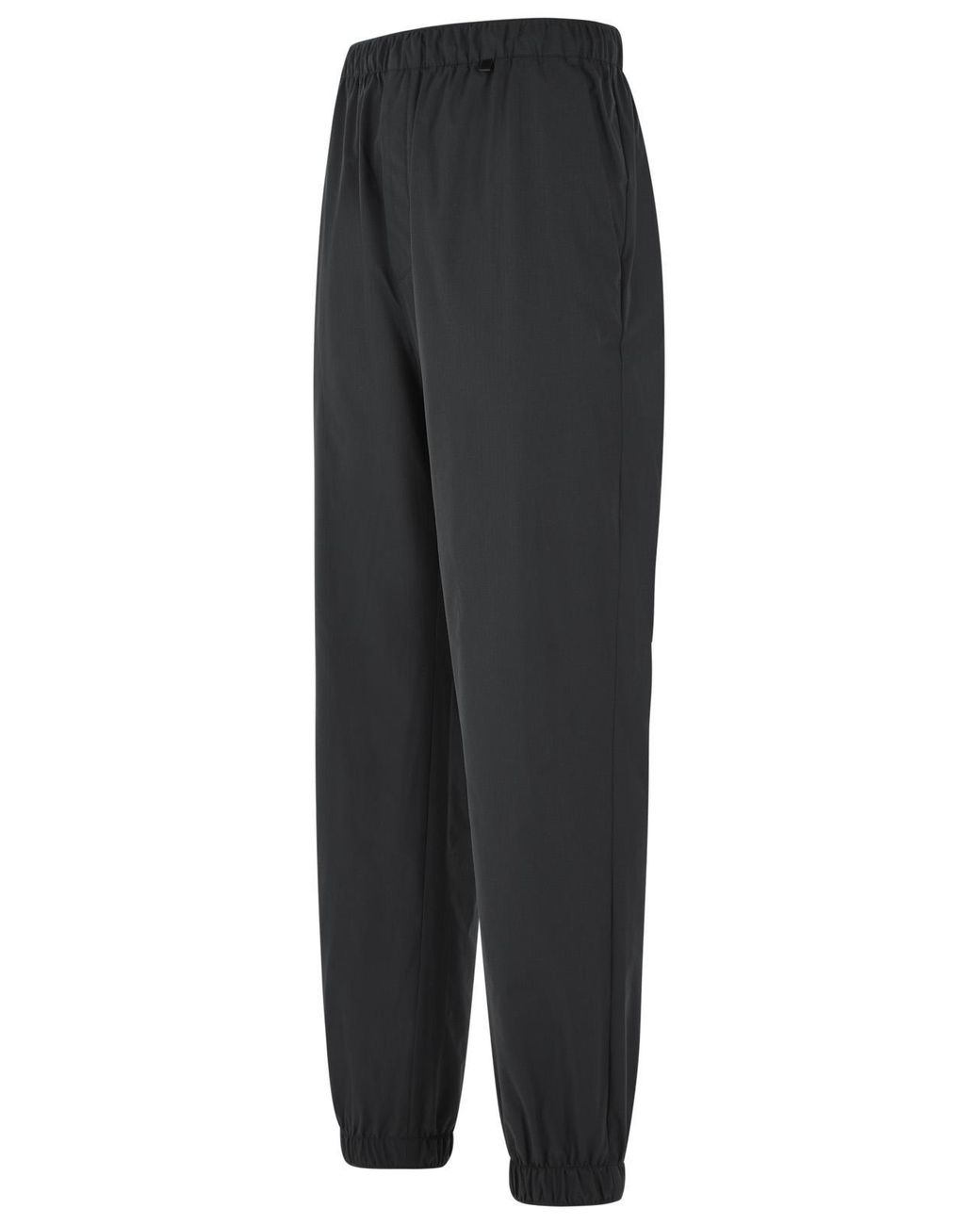 Moncler Gray Technical Trousers for men