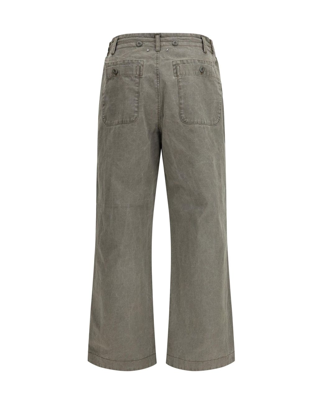 Golden Goose Deluxe Brand Gray Journey Wâ€S Ortensia Boyfriend Pants for men