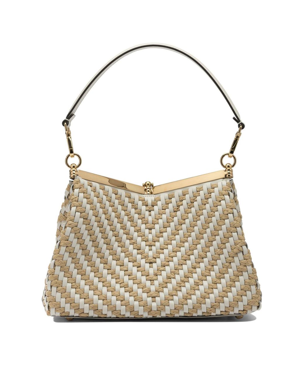 Etro White Small "Vela" Shoulder Bag
