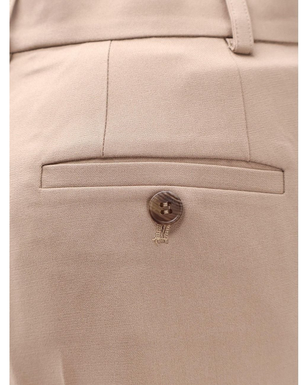 Frankie Shop Natural Bea Suit Tailored Pants