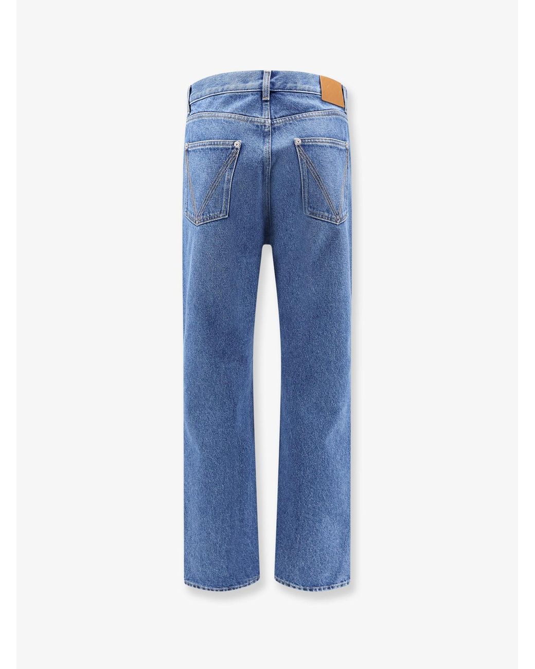 Bottega Veneta Blue Regular Cotton Jeans for men