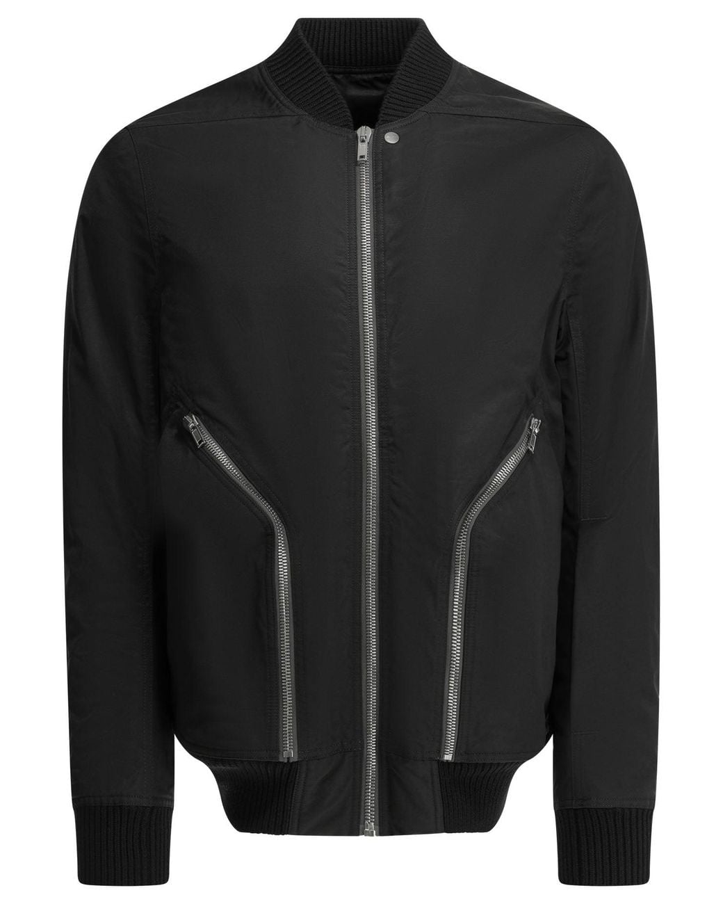 Rick Owens Black Heizer Bomber Jacket for men
