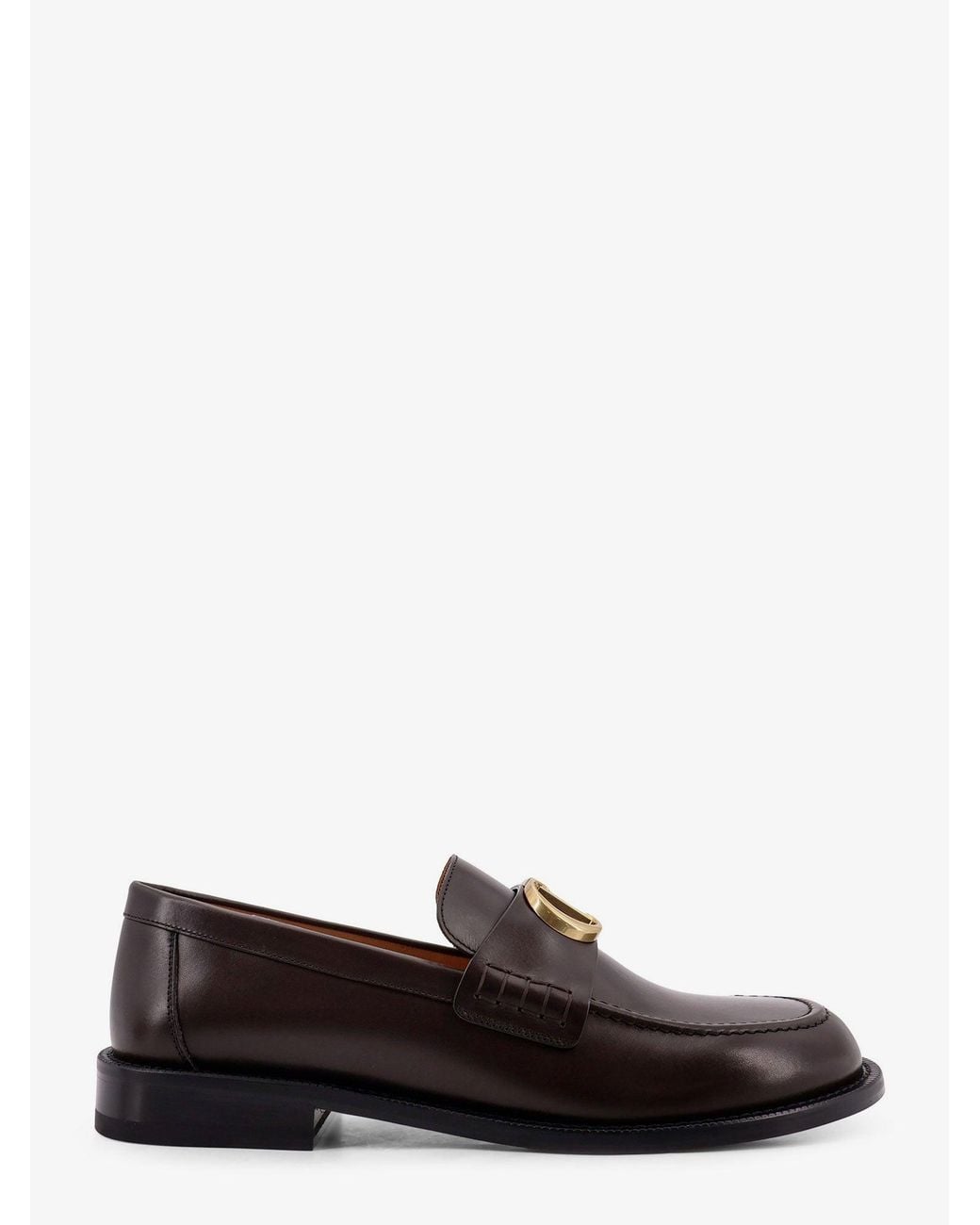 Dior White Dior Archie Leather Loafers for men