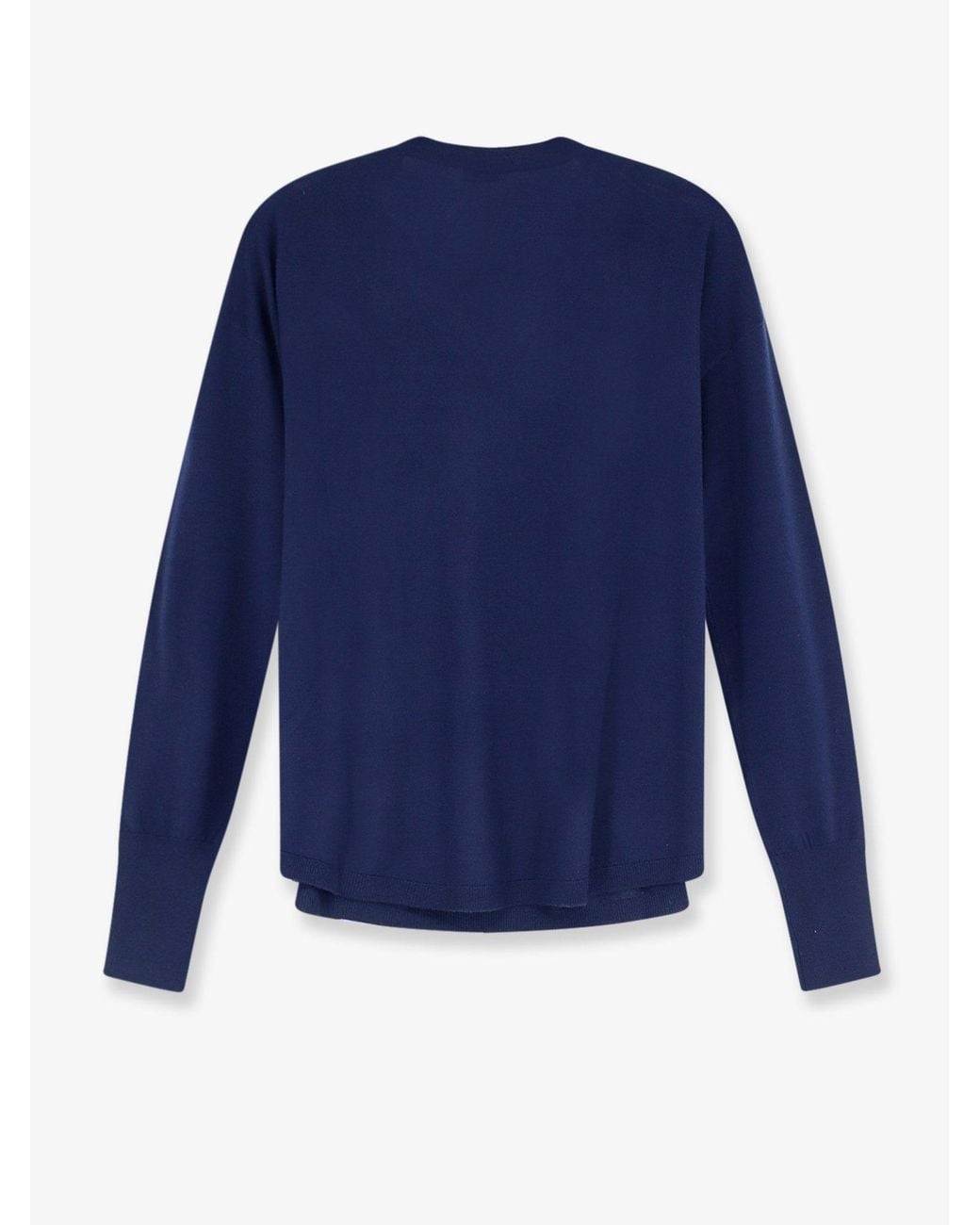 Aspesi Blue Virgin Wool Sweater