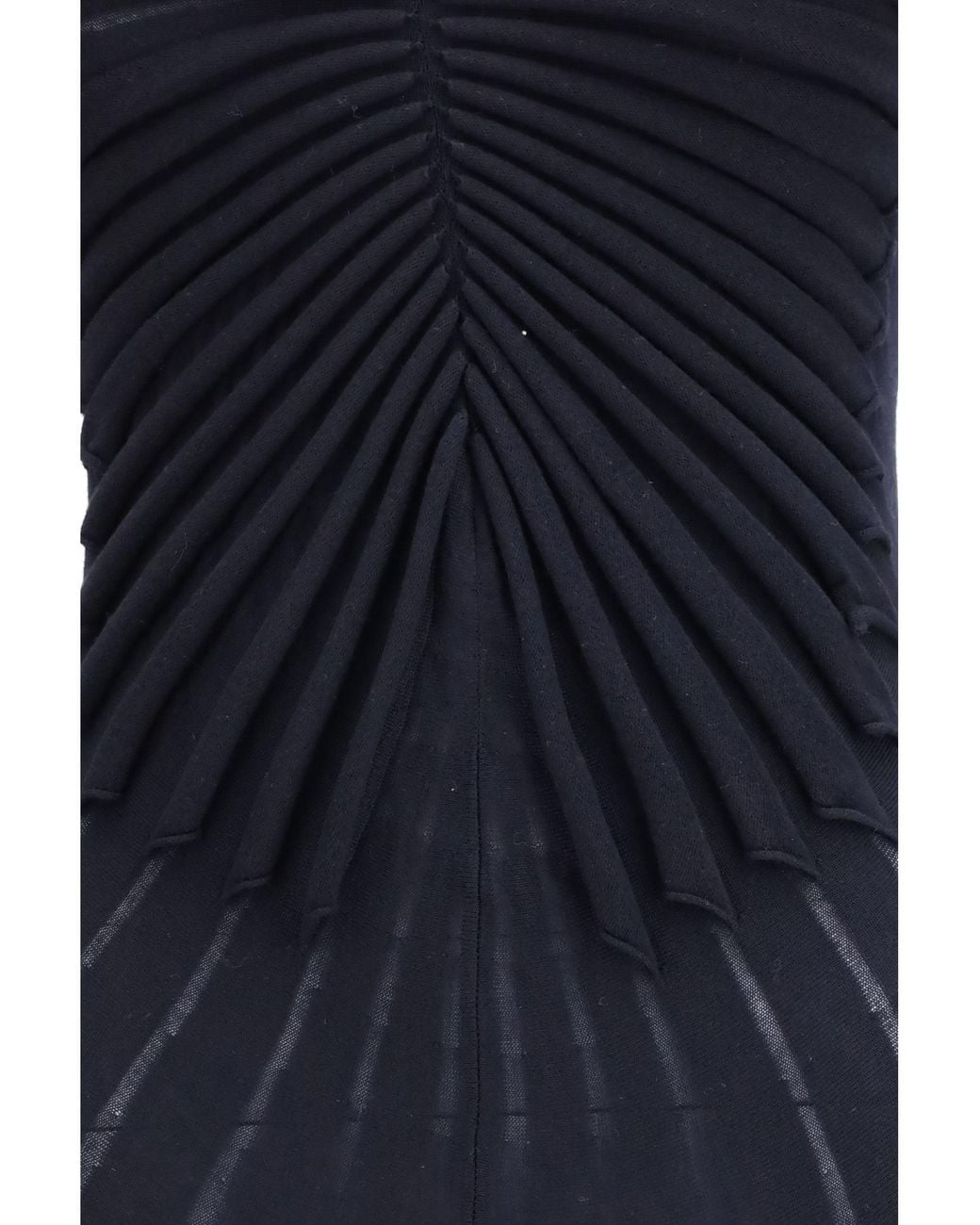 Alaïa Blue Alaã¯A Wool Shaping Dress