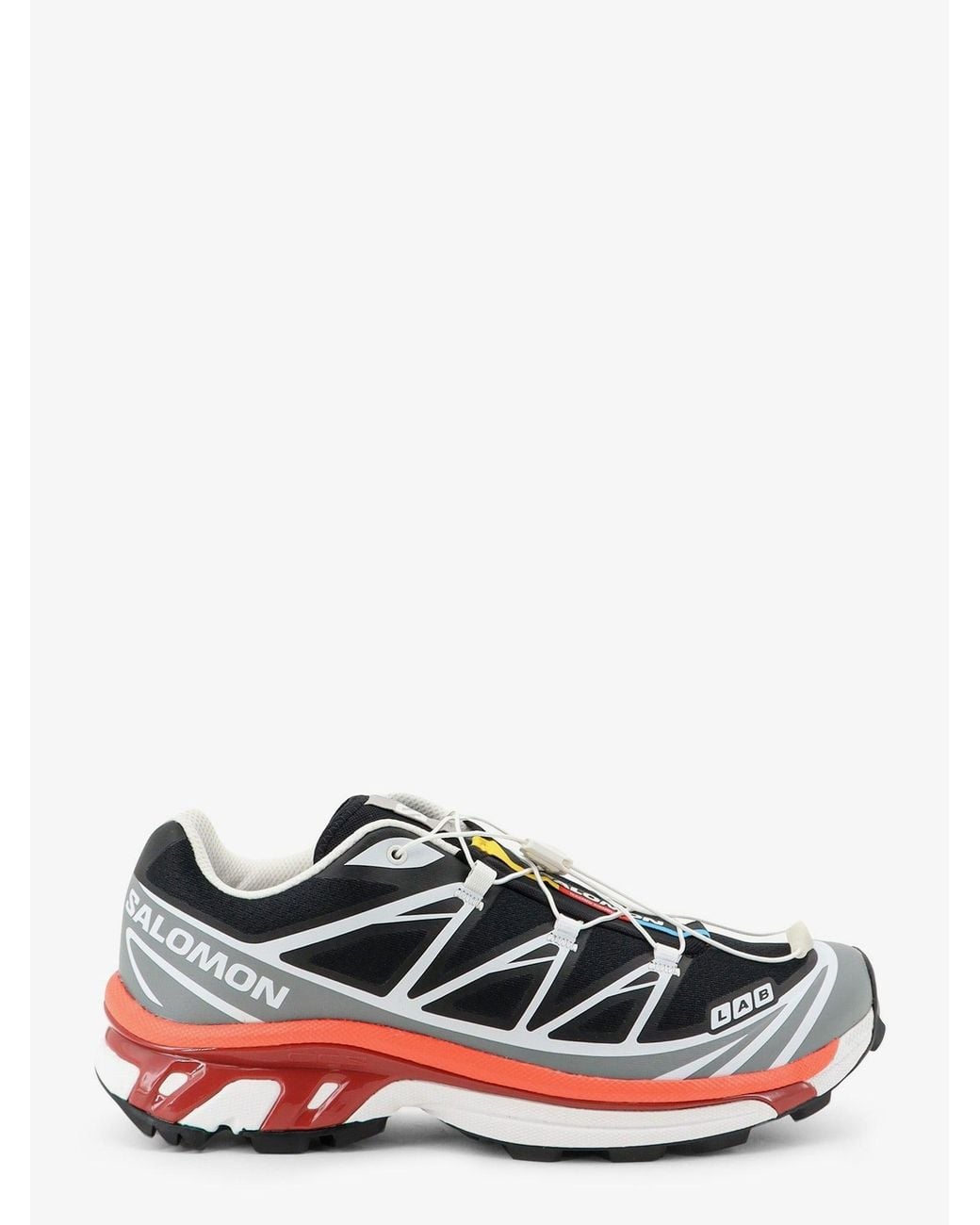 Salomon White Xt-6 Mesh Sneakers Alloy for men