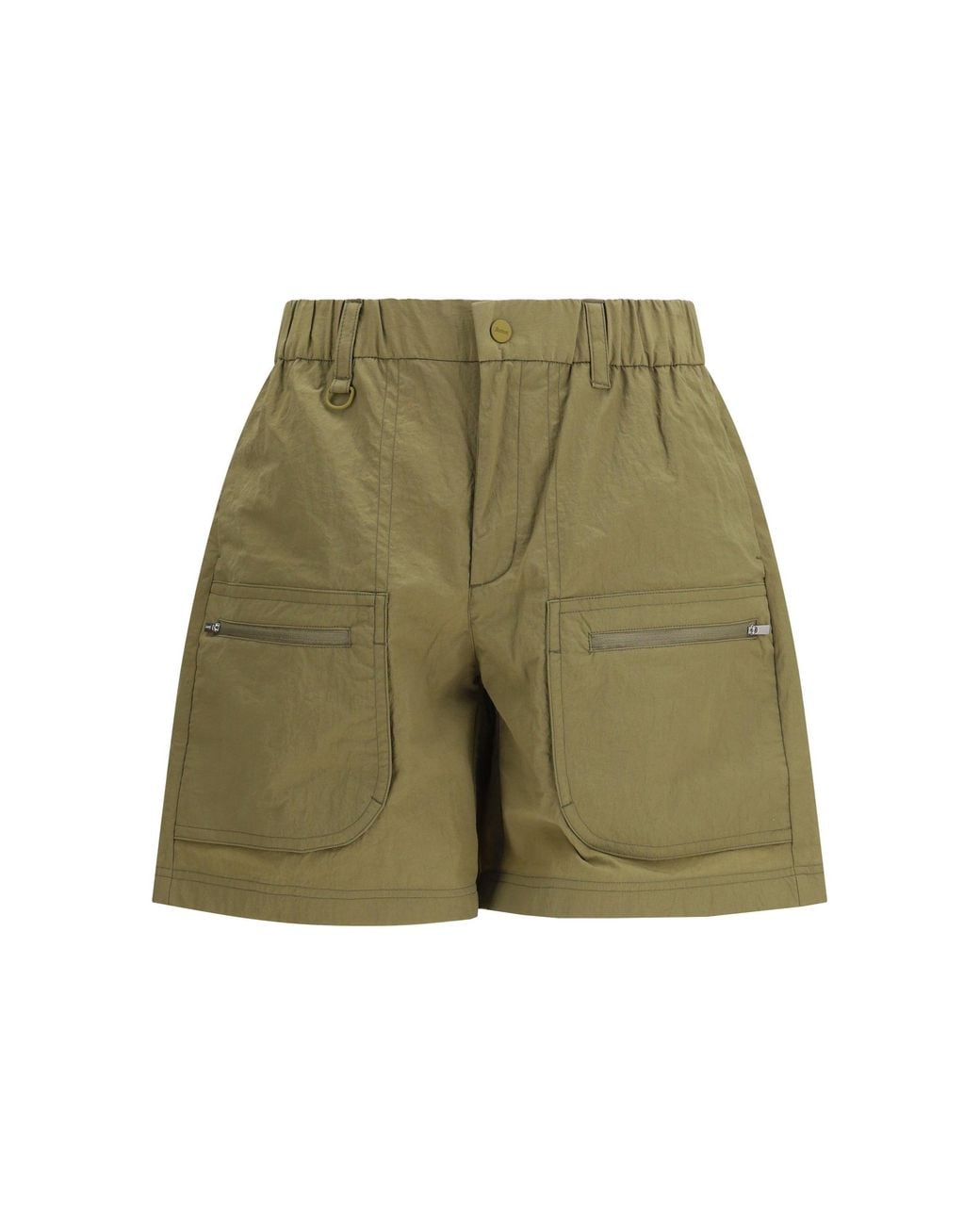 Laminar Green Bermuda Cargo Shorts Ultraleggero for men