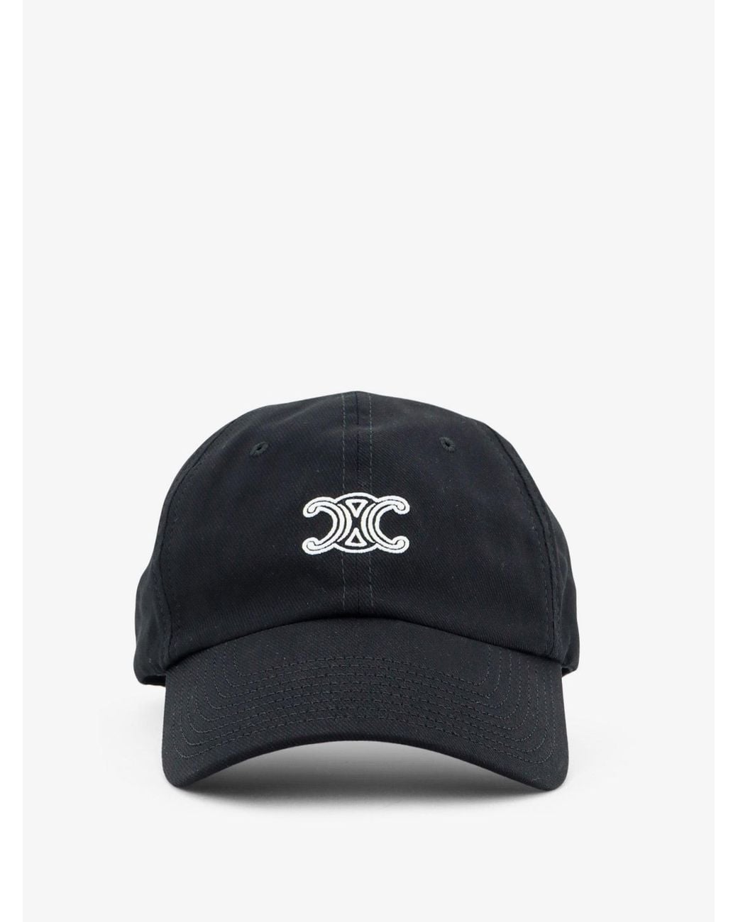Céline Blue Cotton Hat for men