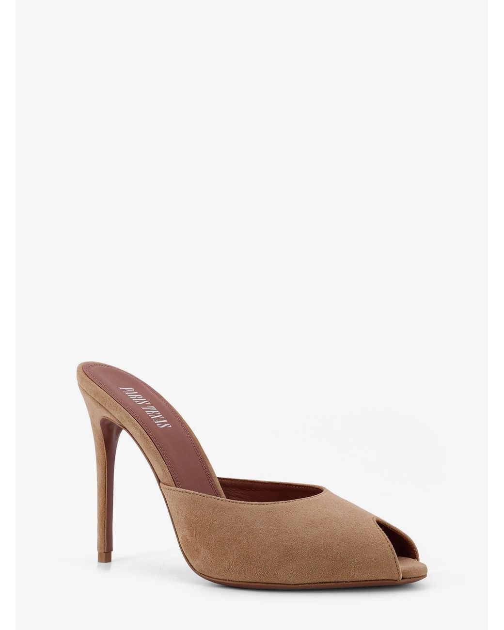 Paris Texas White Vera Suede Sandals