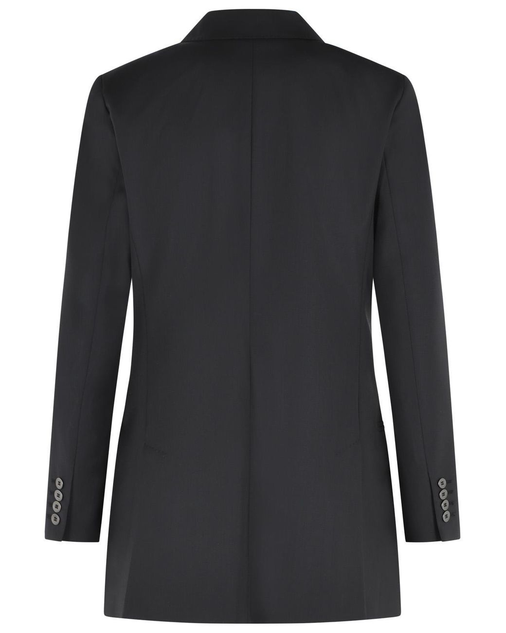 Max Mara Black 'Bikini' Virgin Wool Blazer