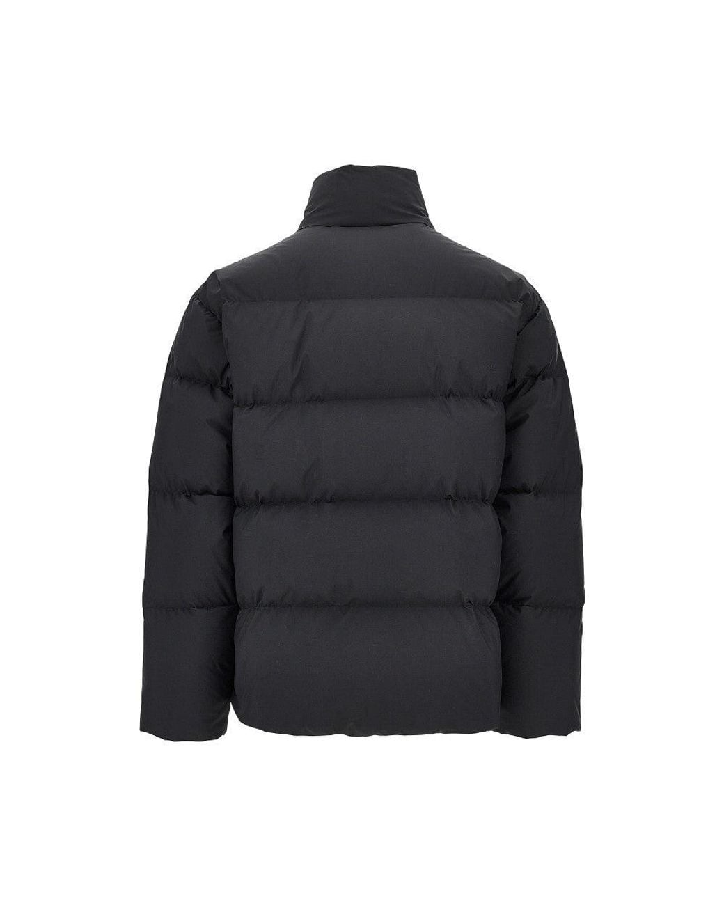Saint Laurent Black Quilted And Padded Nylon Downjacket for men