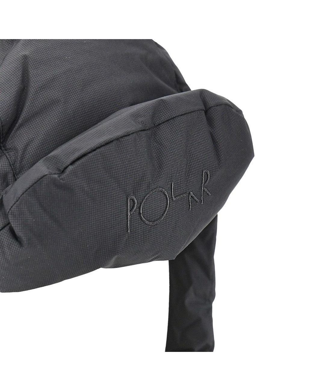 POLAR SKATE Black Ailu Padded Hat for men