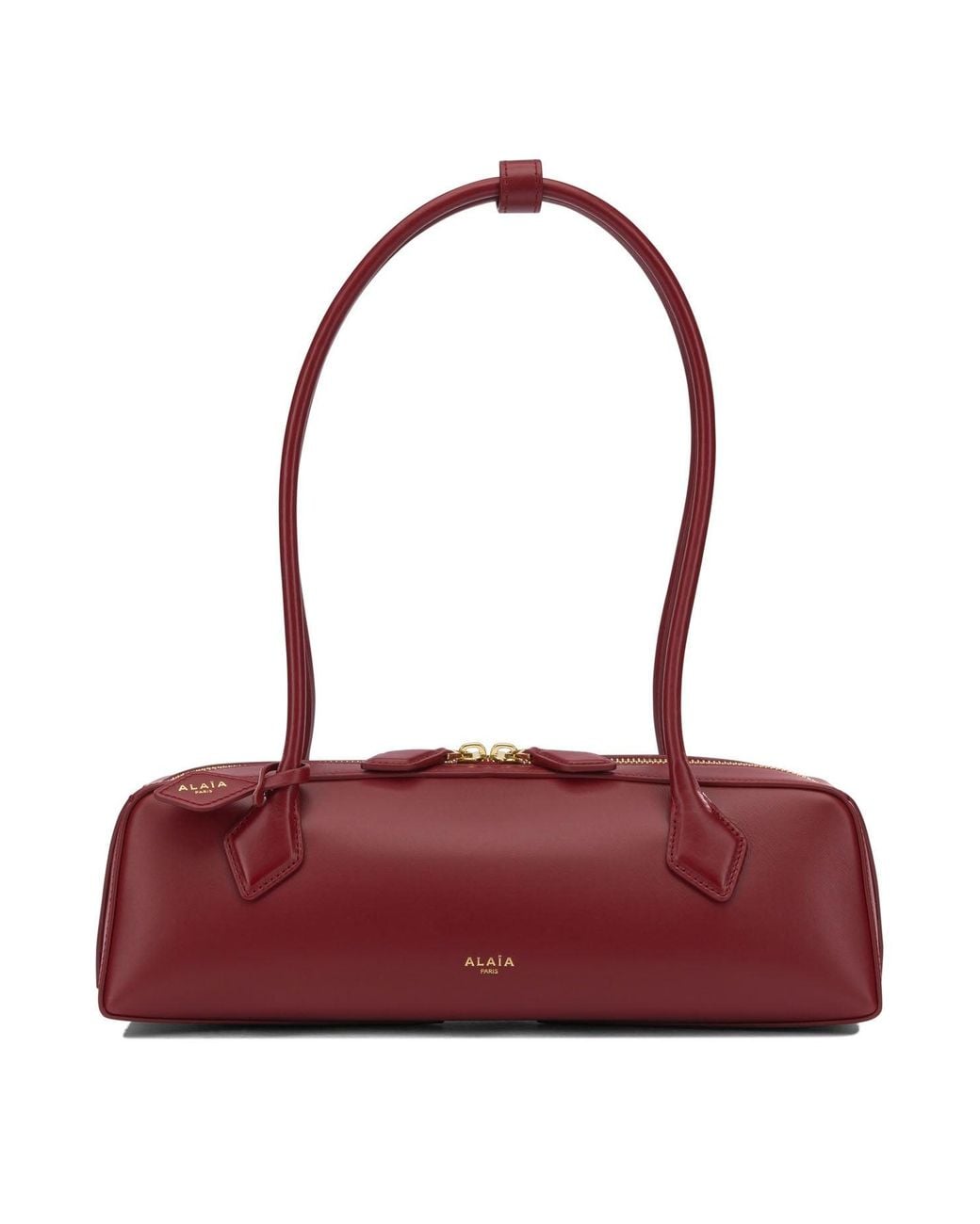 Alaïa Red "Le Teckel" Medium Shoulder Bag