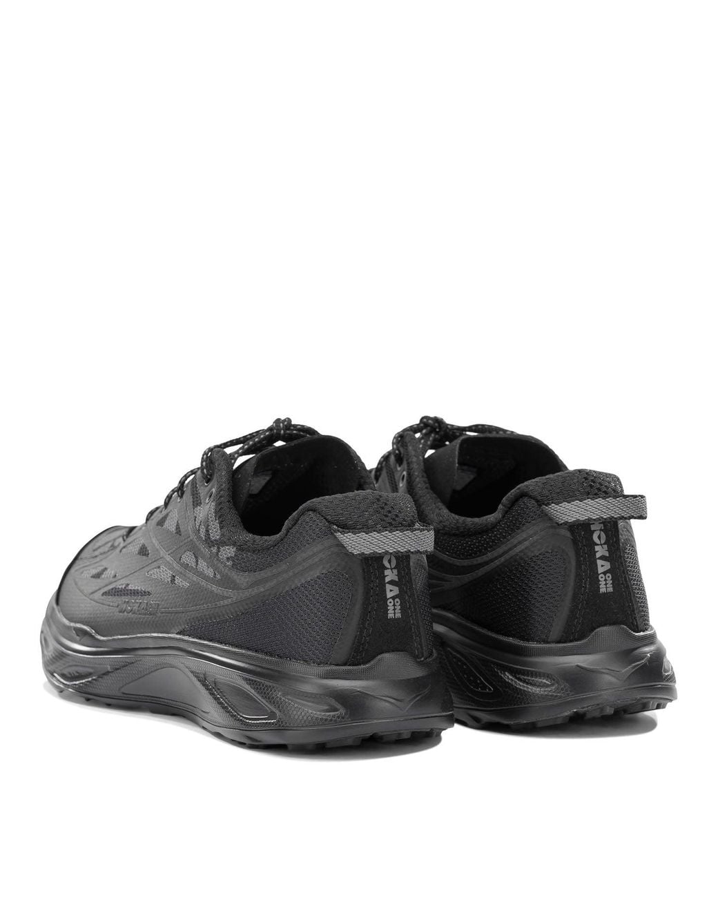 Hoka One One Black "Huaka Pro" Low-Top Sneakers for men