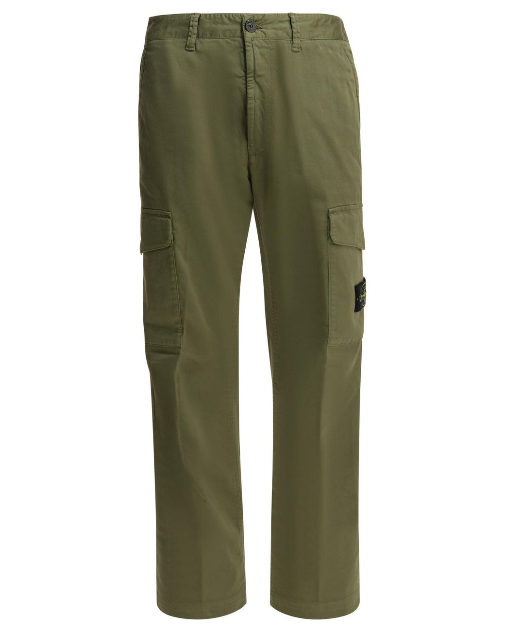 Stone Island Green Cargo Pants for men