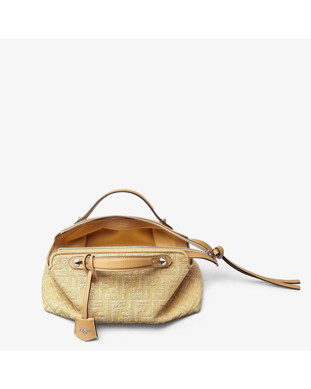 Fendi Natural "By The Way Soft" Crossbody Bag