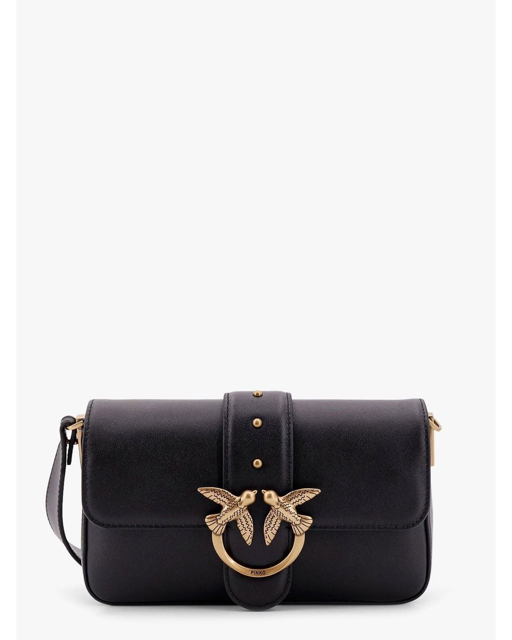 Pinko Black Crossbody Bags
