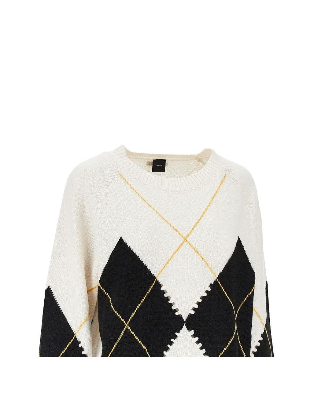 Pinko Black Wool And Cashmere Knitted Sweater