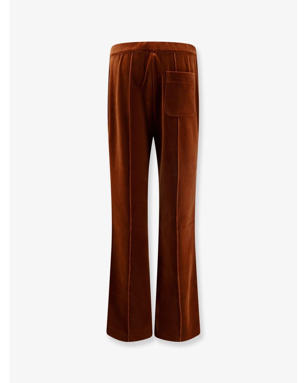 Tom Ford Brown Chenille Trousers