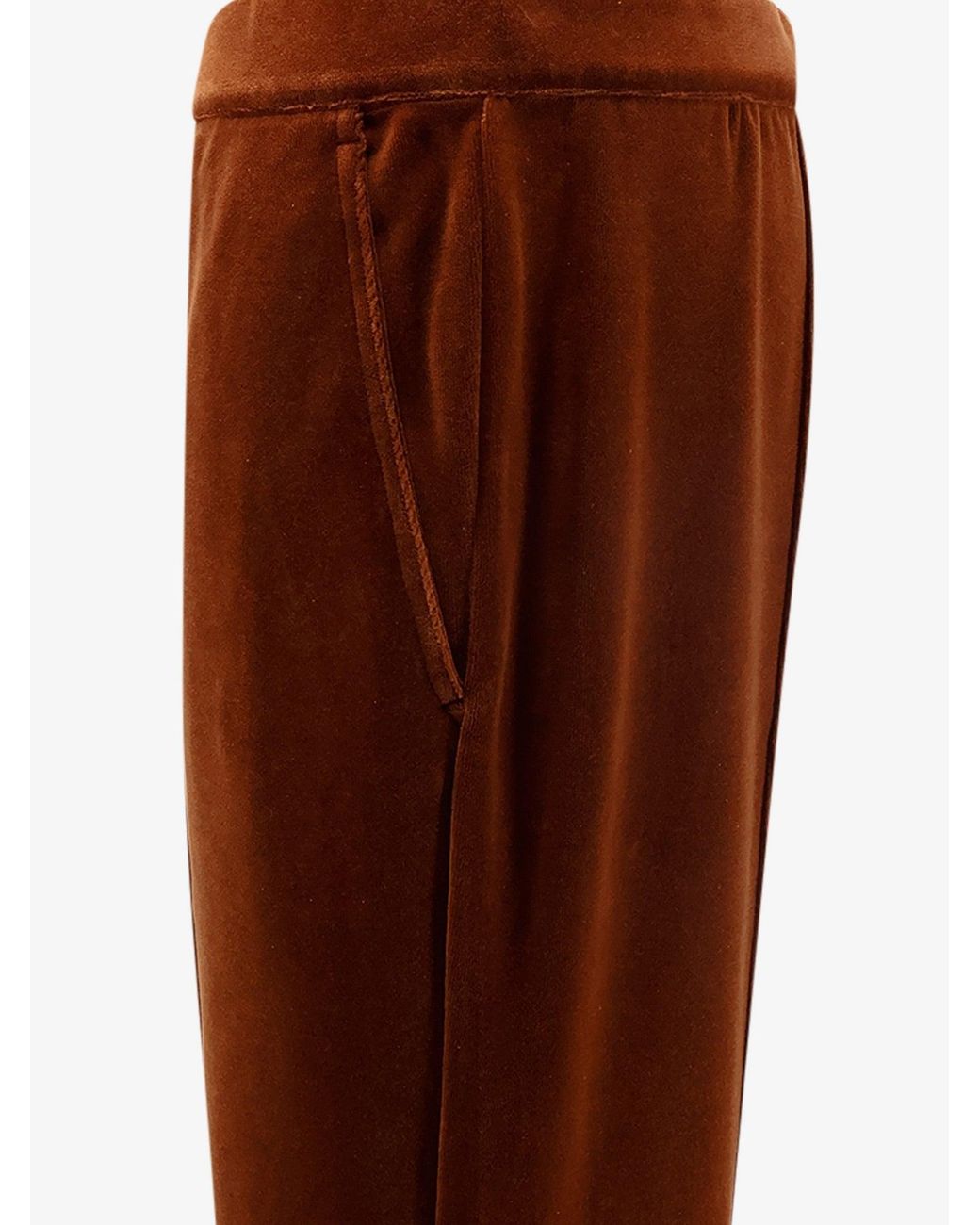 Tom Ford Brown Chenille Trousers