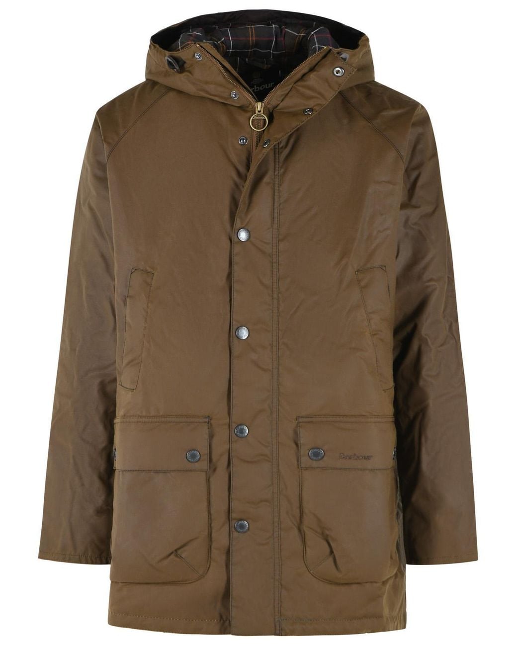 Barbour Green 'Bedale' Cotton Cerato Parka for men