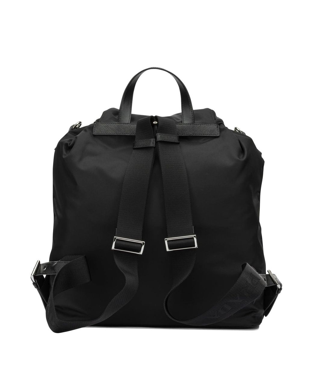 Prada Black Casual Backpack for men