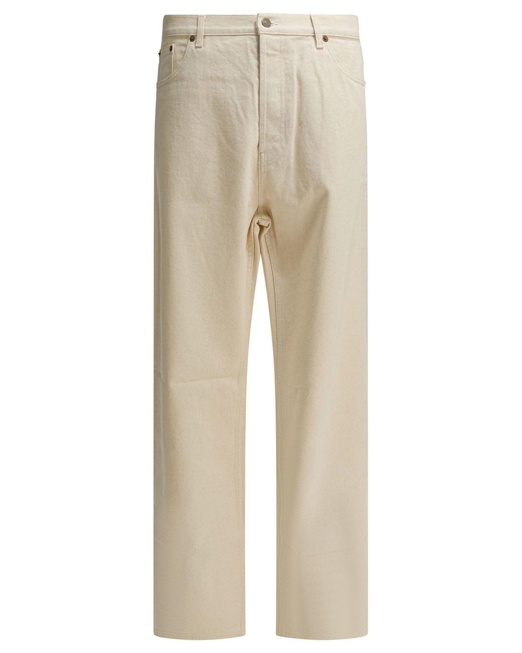 Valentino Natural Jeans White for men