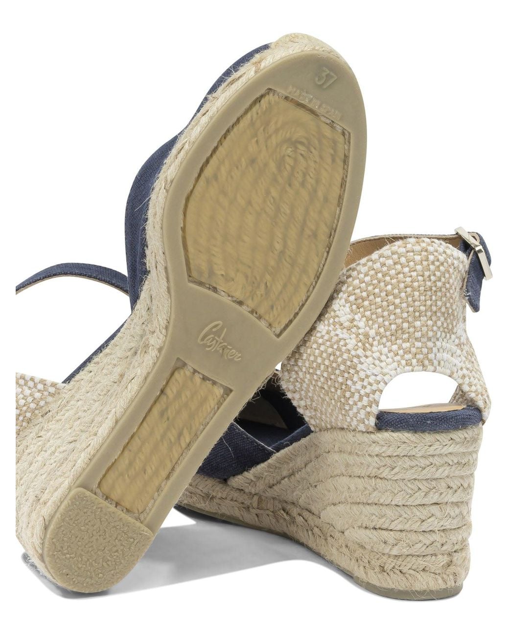Castaner Blue Castañer Carol Organic Cotton Espadrilles