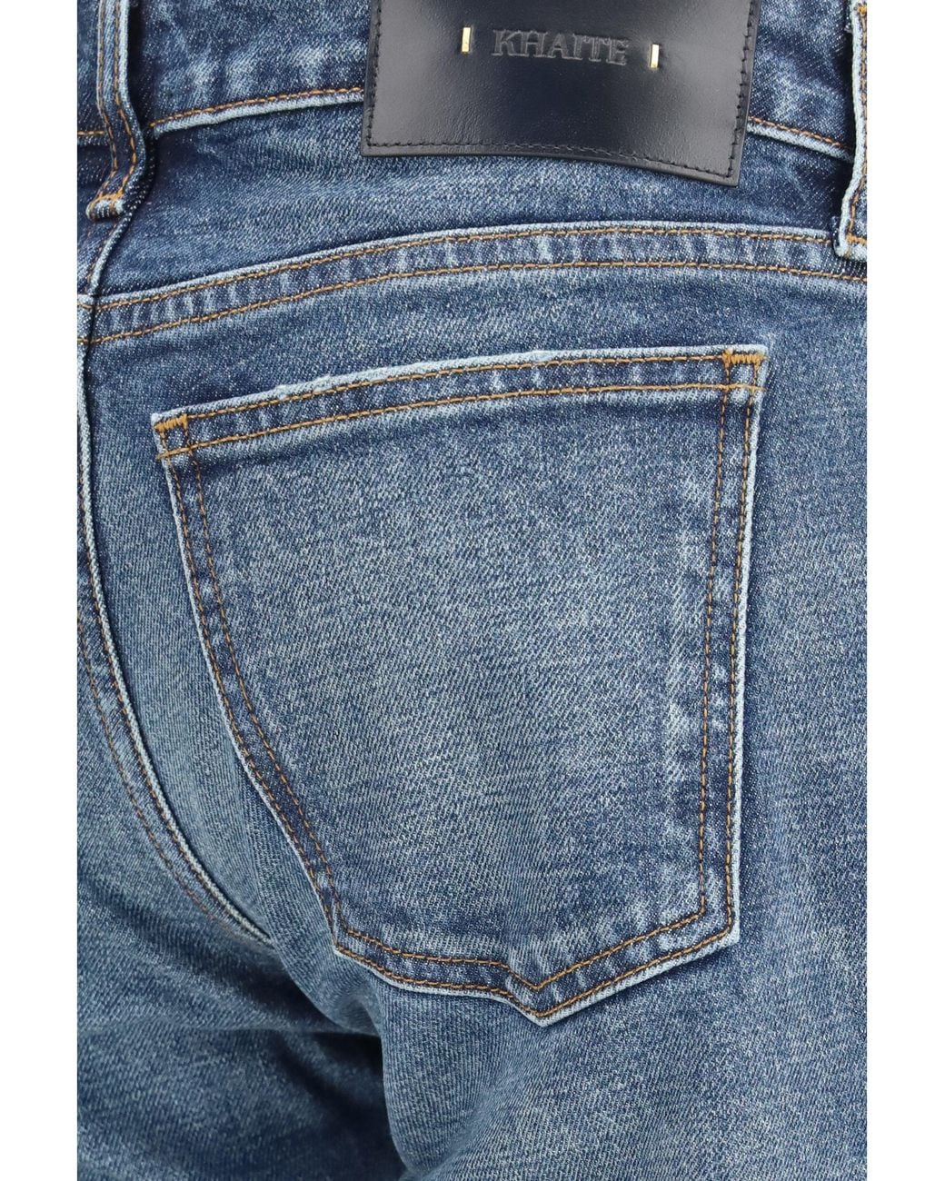 Khaite Blue Conforti Bootcut Jeans Northfield
