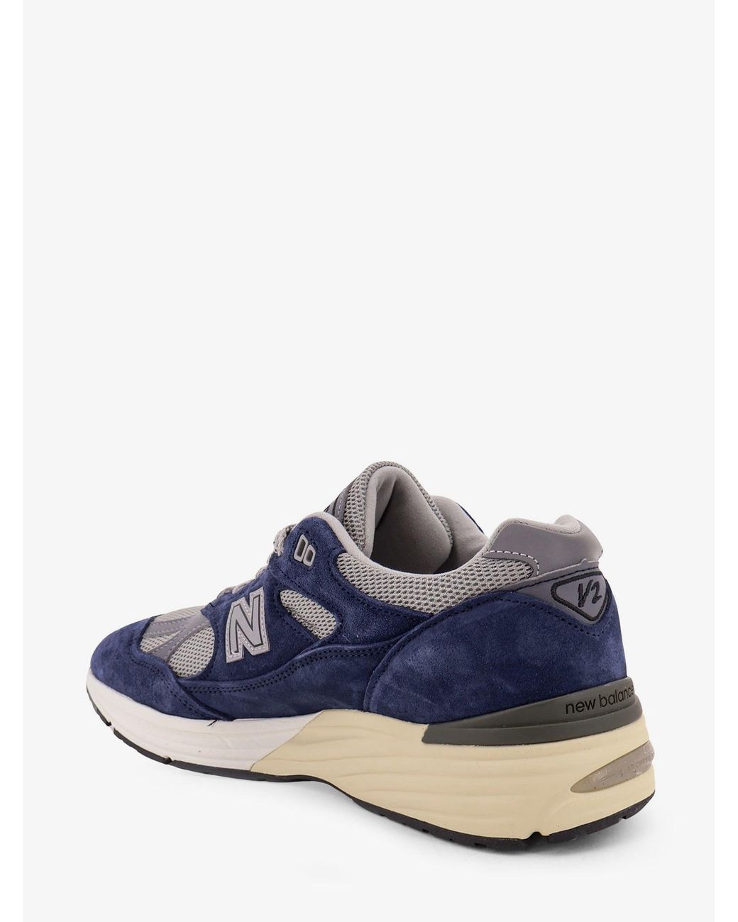 New Balance Blue Suede Sneakers for men