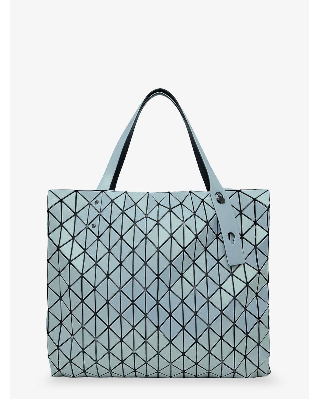 Issey Miyake Blue Row Metallic Shoulder Bag