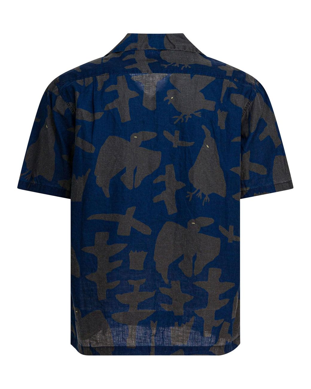 Kapital Blue "Guiding Light" Aloha Shirt for men