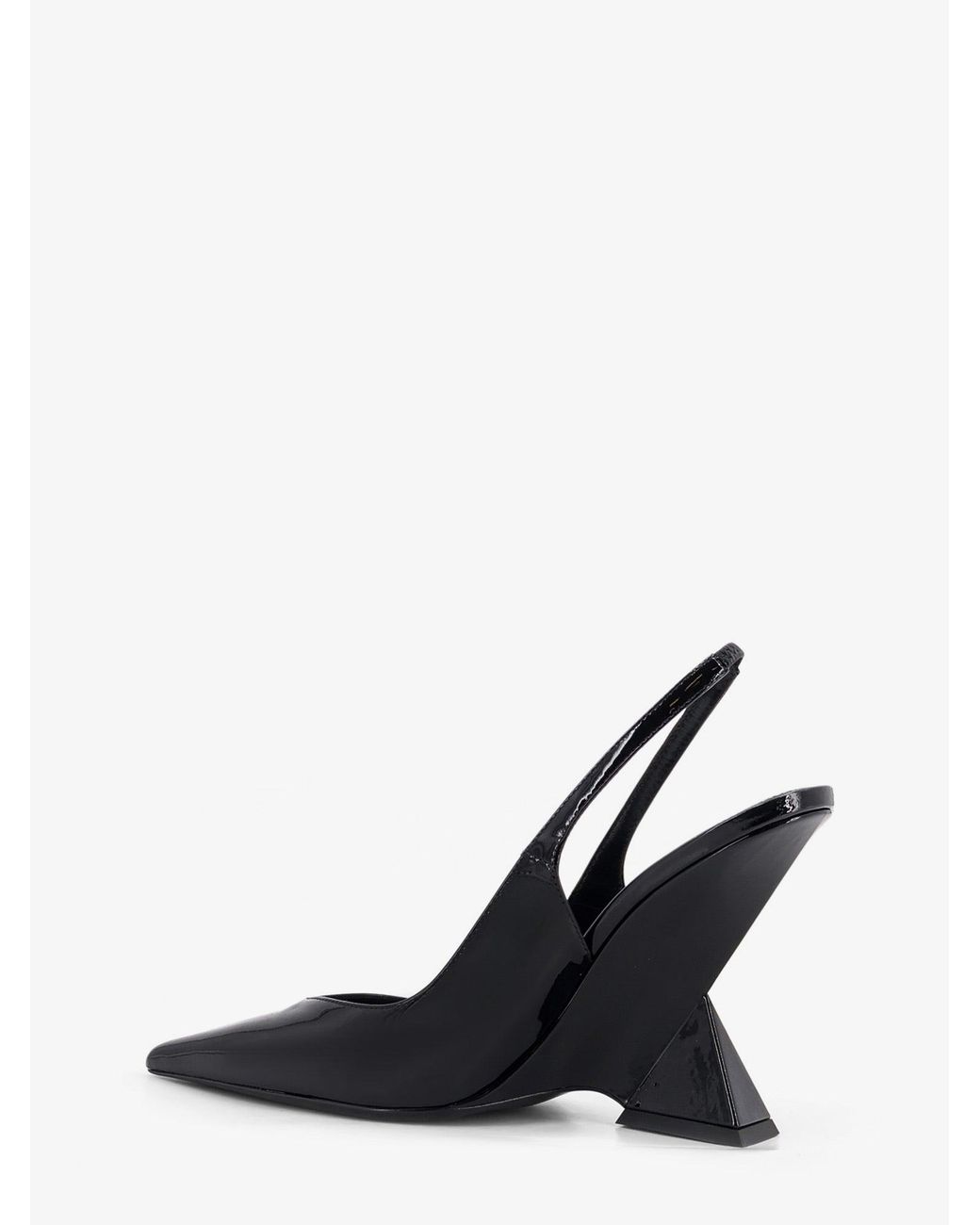 The Attico White Cheope Patent Leather Pumps