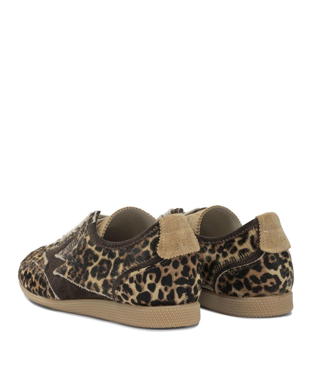Moaconcept Brown Ik393 Leather Sneakers