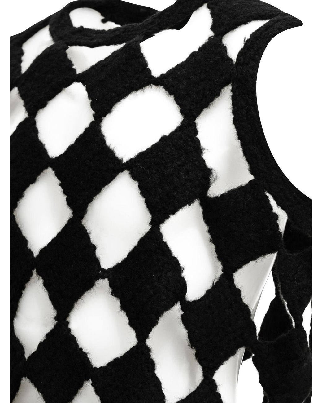Rick Owens Black Sarutanya Vest for men