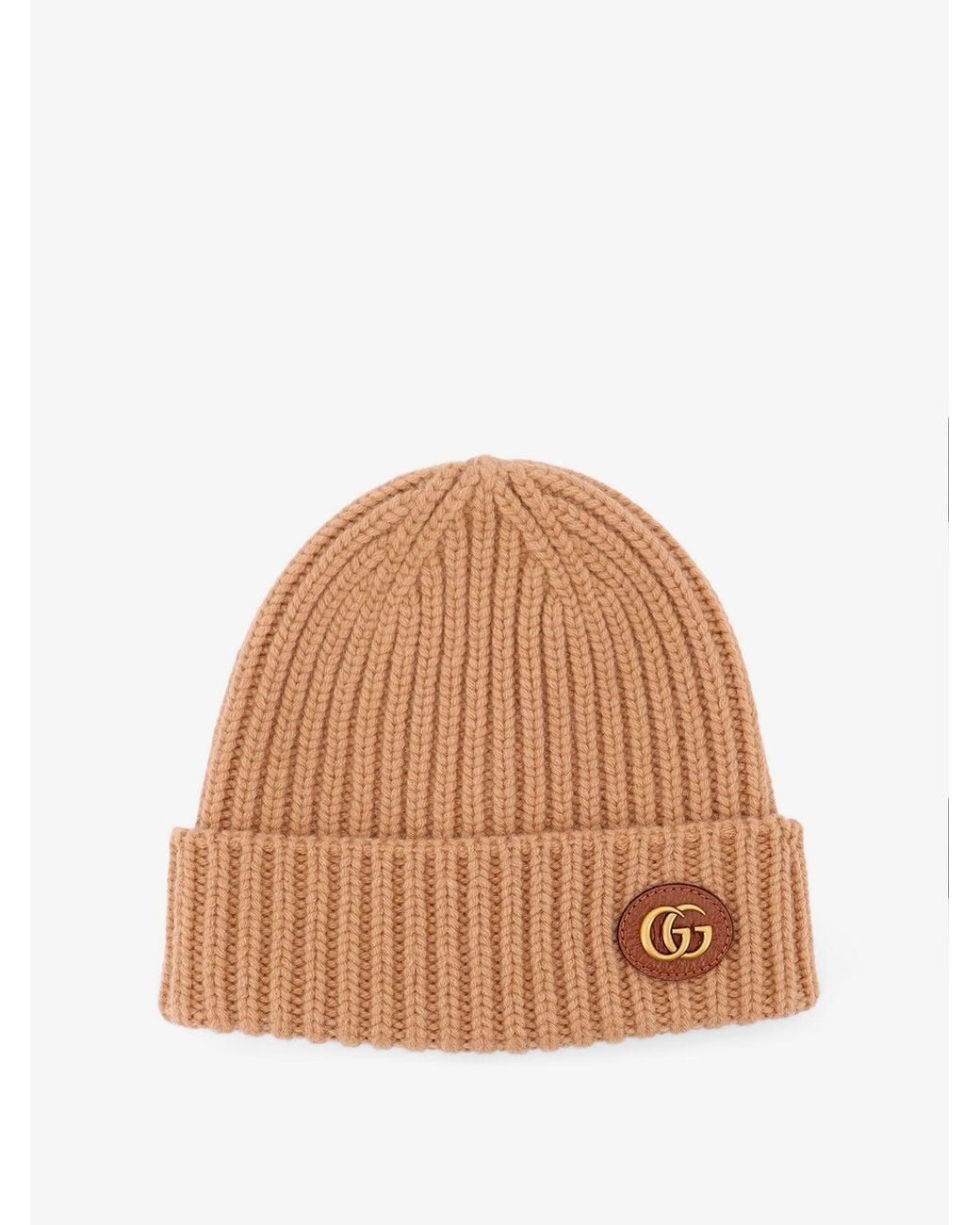 Gucci Natural Wool And Cashmere Blend Hat
