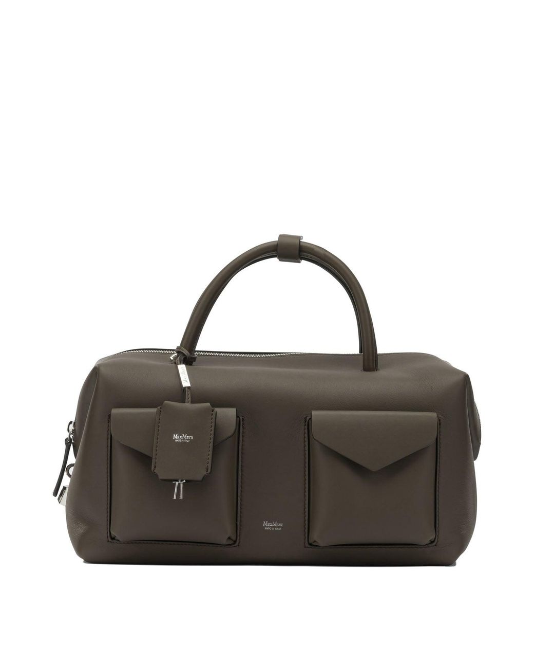Max Mara Black Medium Leather Handbag Handbags