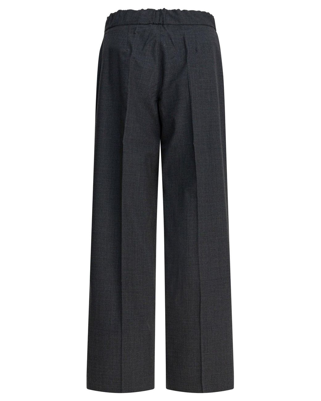 Sa Su Phi Blue Virgin Wool Blend Trousers