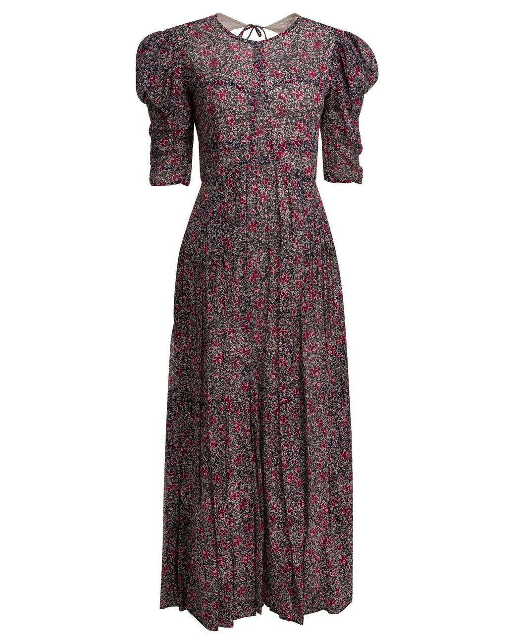 Isabel Marant Purple "Sichellia" Long Dress