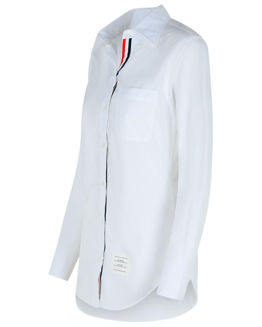 Thom Browne White Cotton Shirt