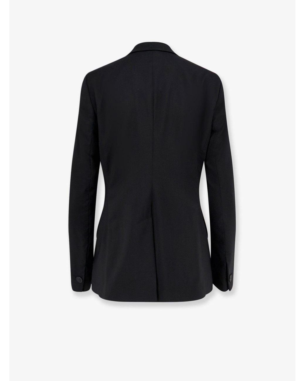 Hevò Black Frigole Virgin Sheep's Wool Suit