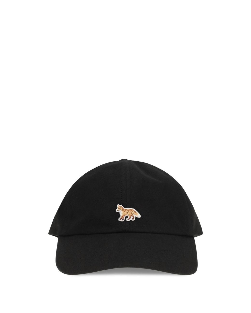 Maison Kitsuné Black Baby Fox Baseball Cap
