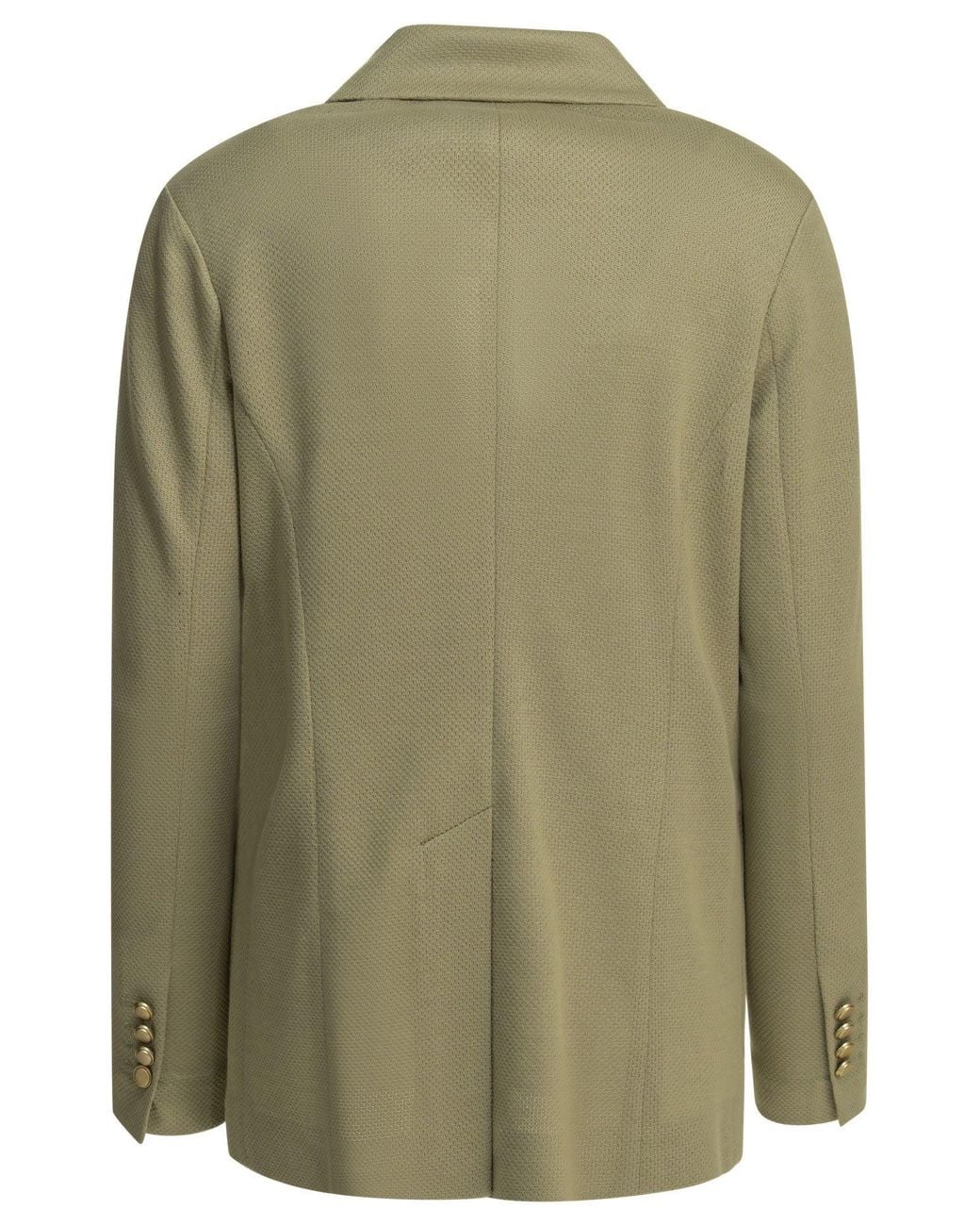Circolo 1901 Green Cotton Linen Jacket