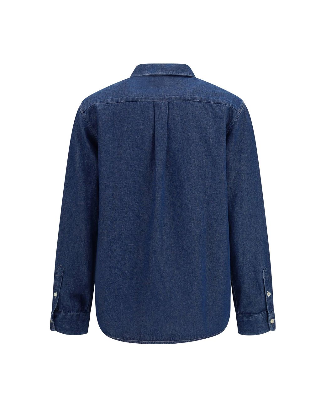 Deperlu Blue Giorgia Cotton Shirt Denim