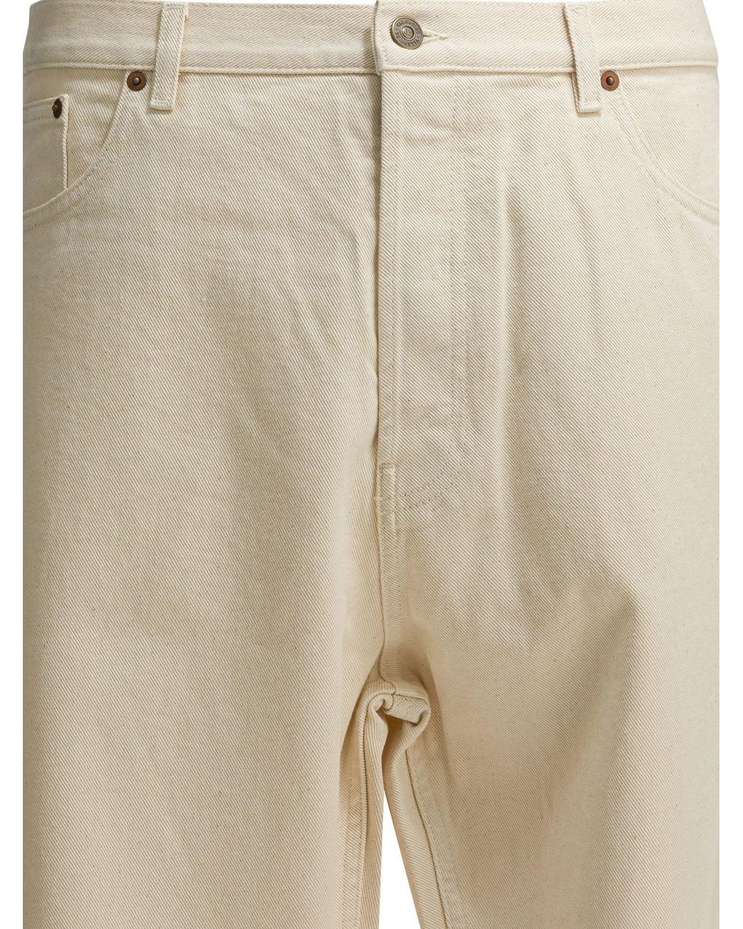 Valentino Natural Jeans White for men