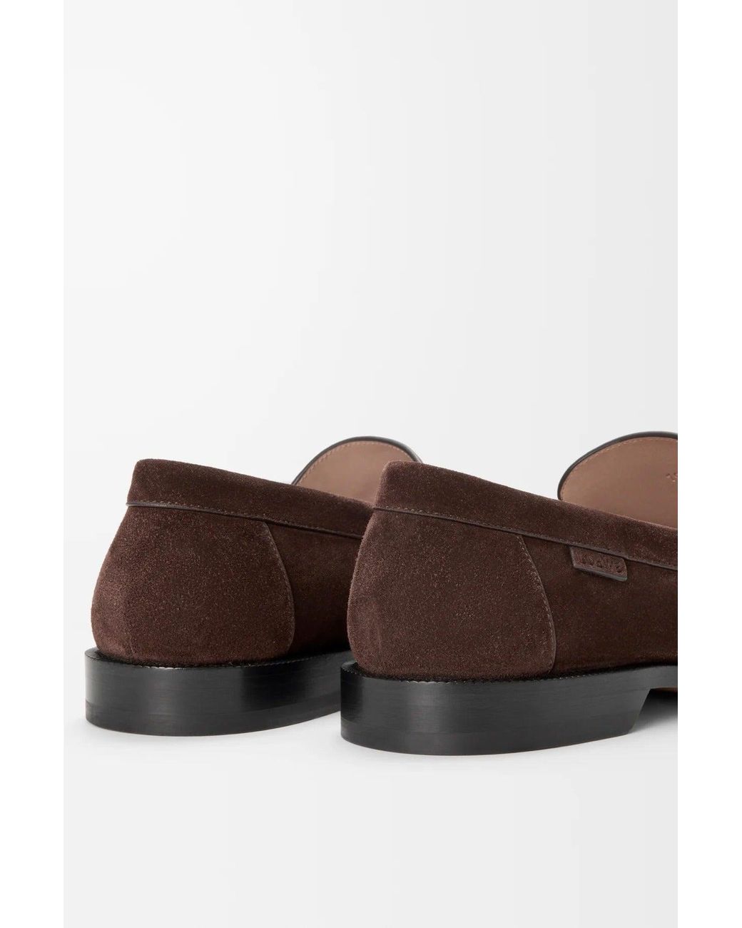 Loewe White "Campo" Loafers for men